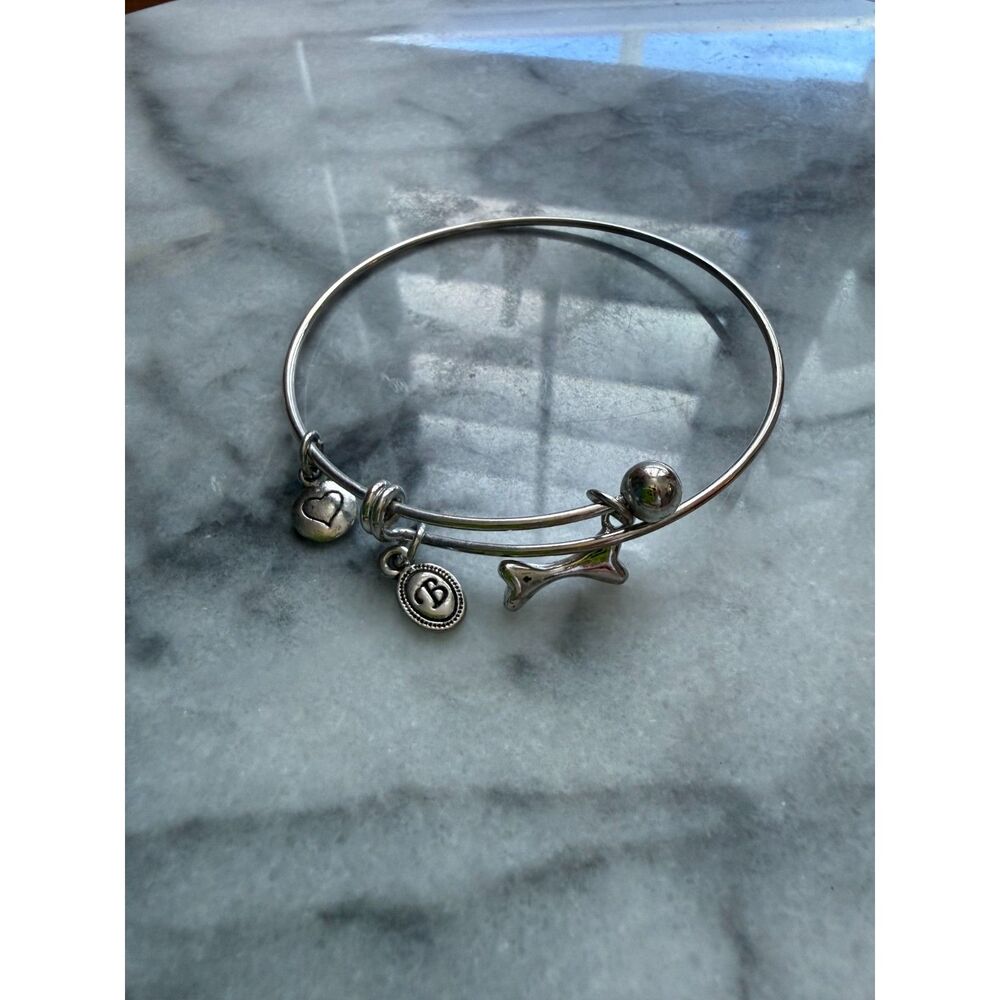 Brighton wire charm bracelet